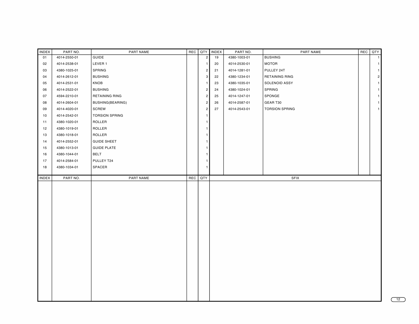 Konica-Minolta Options ZK-2 Parts Manual-2
